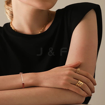 1Pc PU Leather Bangles for Women BJEW-LP0003-49A-1