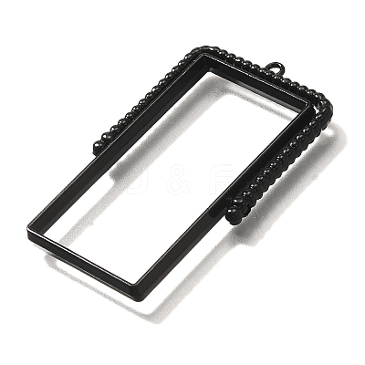 Alloy Open Back Bezel Pendants PALLOY-I223-07EB-1