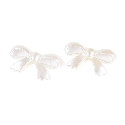 ABS Plastic Imitation Pearl Beads OACR-T018-09-1