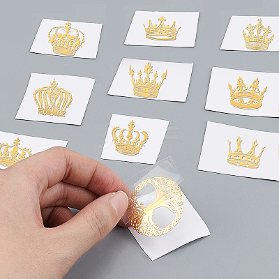 Nickel Decoration Stickers DIY-WH0450-012-1