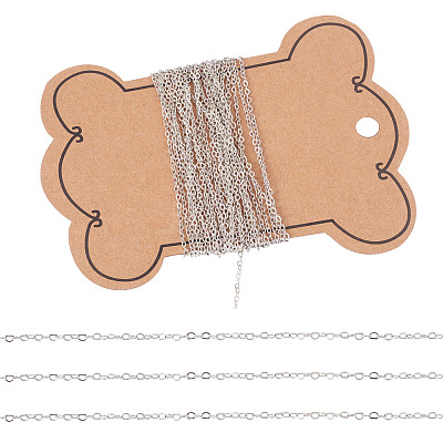 4M Soldered Brass Heart Chains CHC-TADJ0001-05P-1