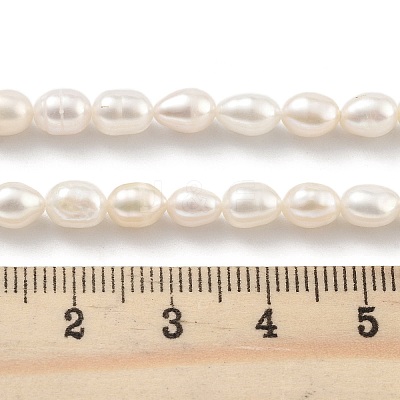 Natural Cultured Freshwater Pearl Beads Strands PEAR-P062-06D-1