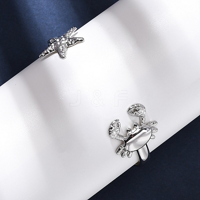 304 Stainless Steel Cuff Bangles for Women BJEW-C123-01A-P-1