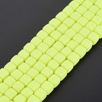 Handmade Polymer Clay Beads Strands CLAY-T020-09H-1
