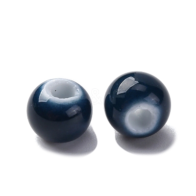 Bright Glazed Porcelain Beads PORC-D300-A38-1