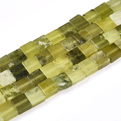 Natural Xiuyan Jade Beads Strands G-N346-05A-08-1