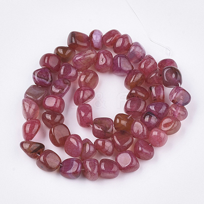 Natural Dragon Veins Agate Beads Strands X-G-S349-28F-1