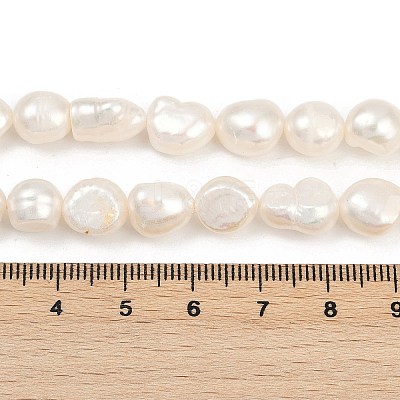 Natural Cultured Freshwater Pearl Beads Strands PEAR-P064-20K-03A-1
