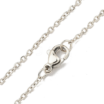Non-Tarnish Constellation Pendant Necklaces NJEW-S422-04P-12-1