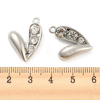 Alloy with Glass Pendants FIND-G062-06P-01-1