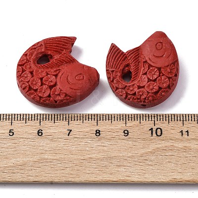 Cinnabar Beads CARL-K001-22A-1