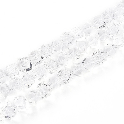 Natural Quartz Crystal Beads Strands G-N347-04-1
