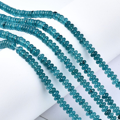 Natural Aquamarine Beads Strands G-S366-118-1