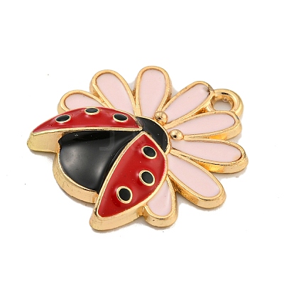 Alloy Enamel Pendants ENAM-H045-04B-G02-1