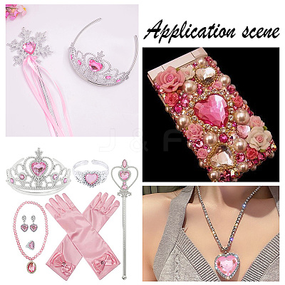 Acrylic Rhinestone Cabochons GACR-GA0001-03-1