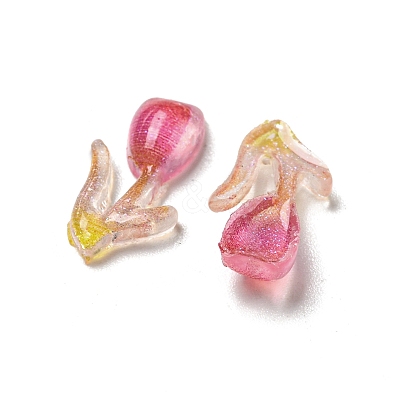 Luminous Transparent Resin Cabochons RESI-D013-05A-1