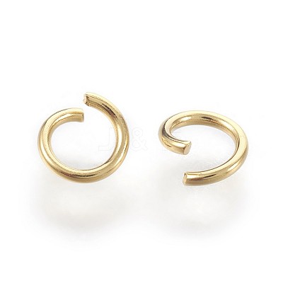 304 Stainless Steel Open Jump Rings STAS-P221-21A-G-1