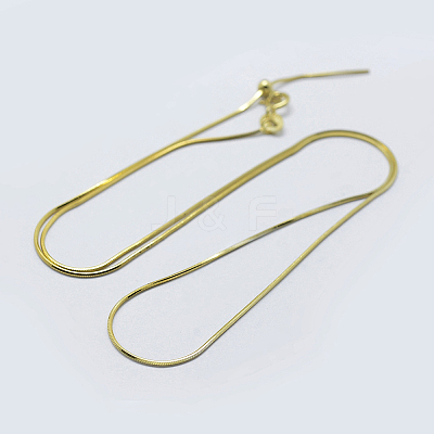 925 Sterling Silver Chain Necklaces STER-F039-15G-1