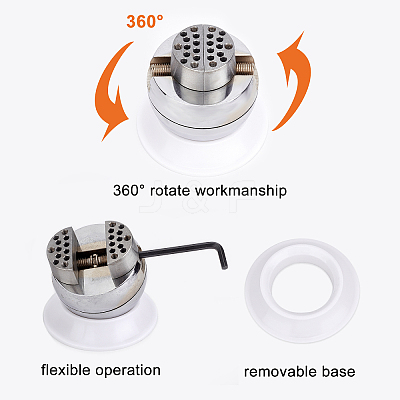 Alloy Stone Inlaid Holder AJEW-WH0162-99-1