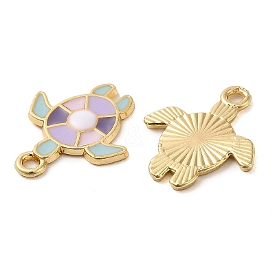 Alloy Enamel Pendants ENAM-Q507-15G-1