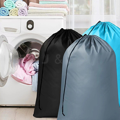 Rectangle Oxford Cloth Travel Laundry Bag ABAG-WH20015-10B-1