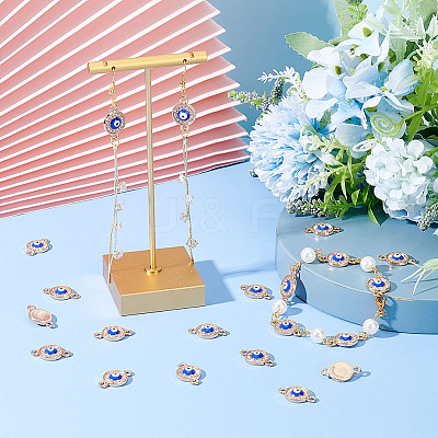 50Pcs Alloy Connector Charms ENAM-AR0001-31-1