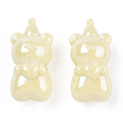Opaque Acrylic Beads LS-MACR-N017-29-1