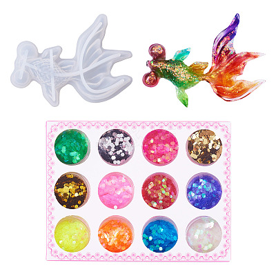 Fish DIY Silicone Molds DIY-TA0011-28B-1