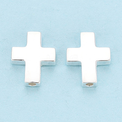 925 Sterling Silver Religion Cross Beads STER-N016-122S-1