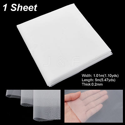 1Sheet Nylon Mesh Fabric AJEW-GA0008-71-1