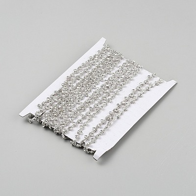 Glass Rhinestone Sewing Ornament Accessories DIY-WH0671-039A-1