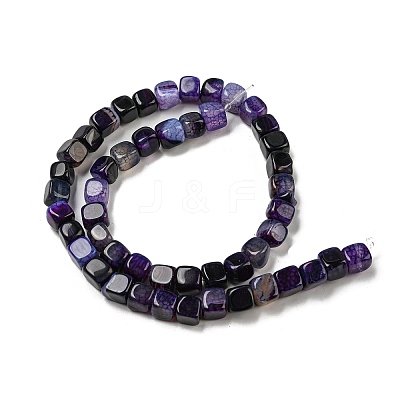 Natural Agate Beads Strands X-G-N326-99G-1