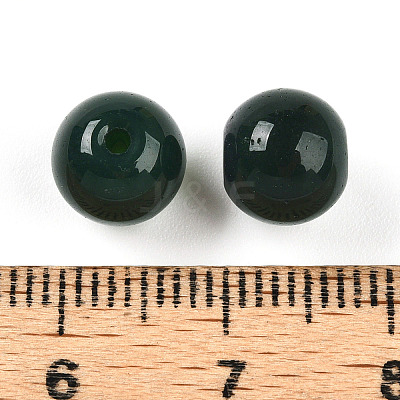 Opaque Solid Color Glass Beads X1-GLAA-N007-8mm-A05-1