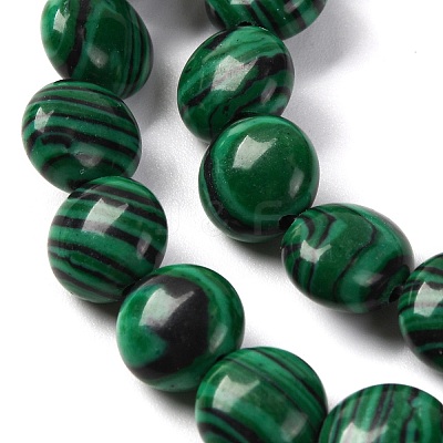Synthetic Malachite Beads Strands G-T047-A10-01-1