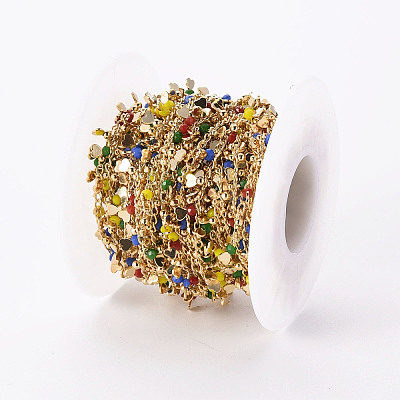 Handmade Brass Curb Chains CHC-S012-023A-1