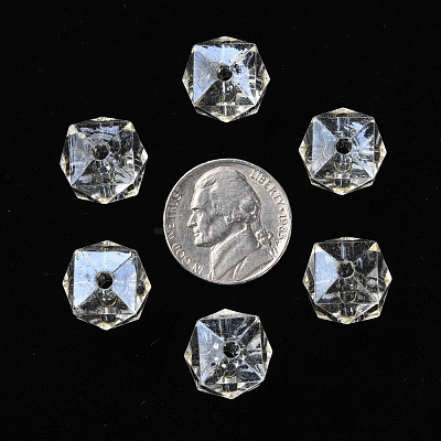Transparent Acrylic Beads MACR-S373-100-P08-1