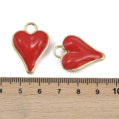 Brass Enamel Pendants KK-I358-002G-A-1