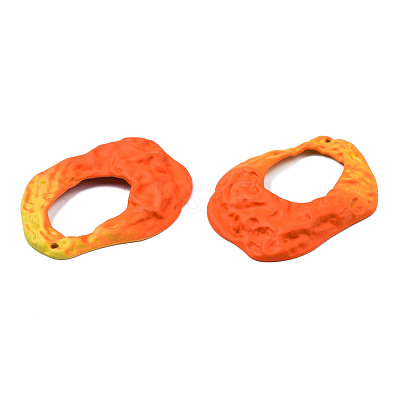 Spray Painted Iron Pendants IFIN-N008-031C-1
