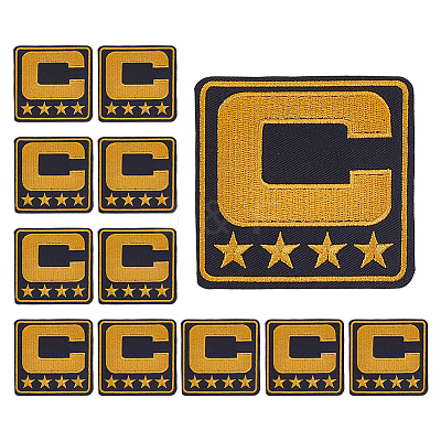 Computerized Embroidery Cloth Iron on/Sew on Patches PATC-WH0006-91C-1