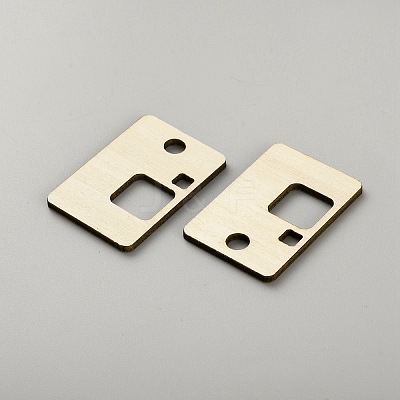 50Pcs Wood Thread Winding Boards WOOD-WH20003-06A-1