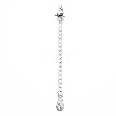 Tarnish Resistant 304 Stainless Steel Chain Extender STAS-N088-40P-1