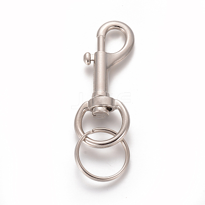 Alloy Swivel Clasps KEYC-K013-10-1