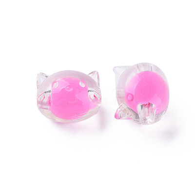 Transparent Acrylic Beads MACR-S373-115-B04-1