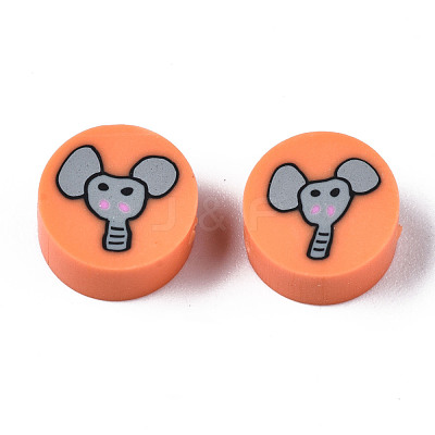 Handmade Polymer Clay Beads CLAY-N008-036I-1