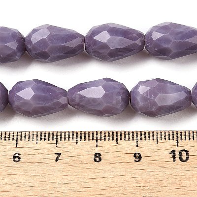 Opaque Solid Color Beads Strands EGLA-N013-P10mm-D09-1