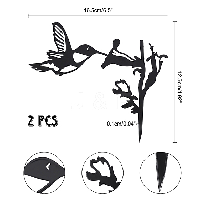 Iron Display Decorations AJEW-WH0168-69-1