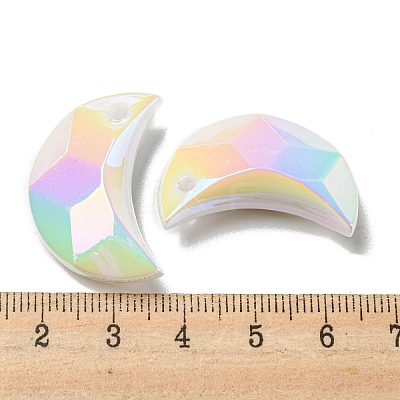 UV Plating Acrylic Pendants PACR-C006-01B-1