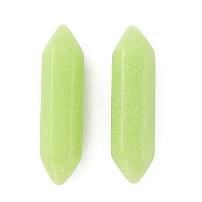 Synthetic Luminous Stone Double Terminated Points FIND-WH0416-97E-1