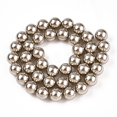 Glass Pearl Beads Strands HY-G002-01E-13-1