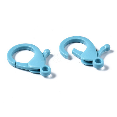 Plastic Lobster Claw Clasps X-KY-ZX002-13-B-1